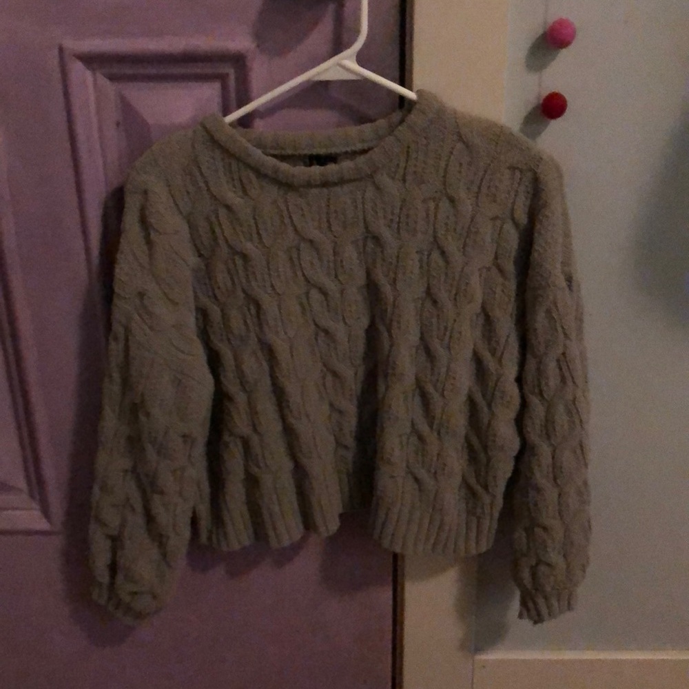 Green sweater